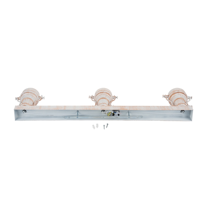 Brilagi - PYRONIC Ceiling Light 3xE27/40W/230V, Cream with Patina Finish