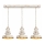 Brilagi - PYRONIC Chain Chandelier 3×E27/40W/230V, Cream with Patina Finish