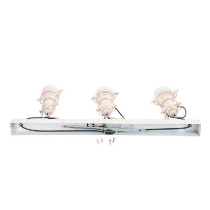 Brilagi - PYRONIC Chain Chandelier 3×E27/40W/230V, Cream with Patina Finish