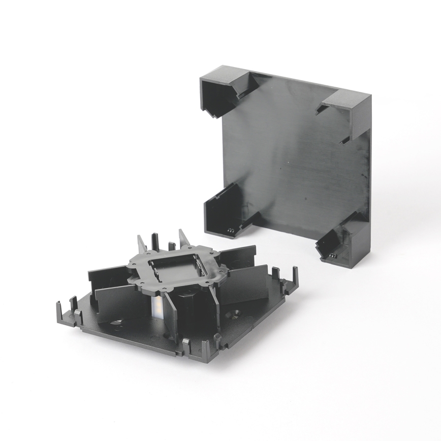 Brilagi - QUADRAY LED/4W/230V Outdoor Wall Light, Anthracite, IP65