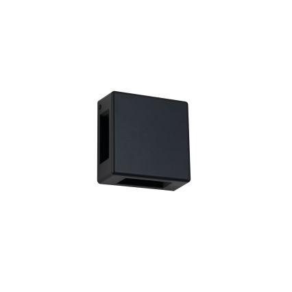 Brilagi - QUADRAY LED Outdoor Wall Light LED/6W/230V Black IP54