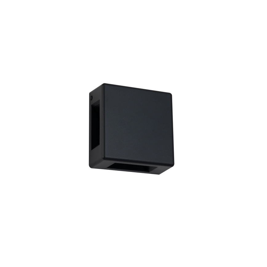 Brilagi - QUADRAY LED Outdoor Wall Light LED/6W/230V Black IP54