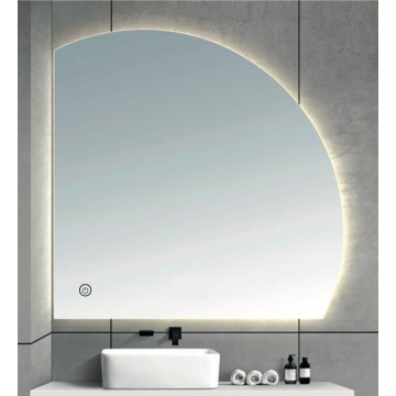Brilagi - QUARTIERE LED Bathroom Mirror, LED/18W/230V, 50x55 cm, IP44, CRI 90, Dimmable + CCT
