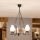 Brilagi - QUEEN Chain-Hung Chandelier 3xE14/40W/230V, Oak