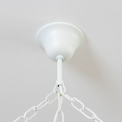 Brilagi - QUEEN chain-hung chandelier 6xE14/40W/230V beech/cream