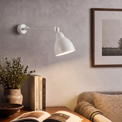 BRILAGI - QUILL Wall Lamp 1xE27/40W/230V 40 cm White
