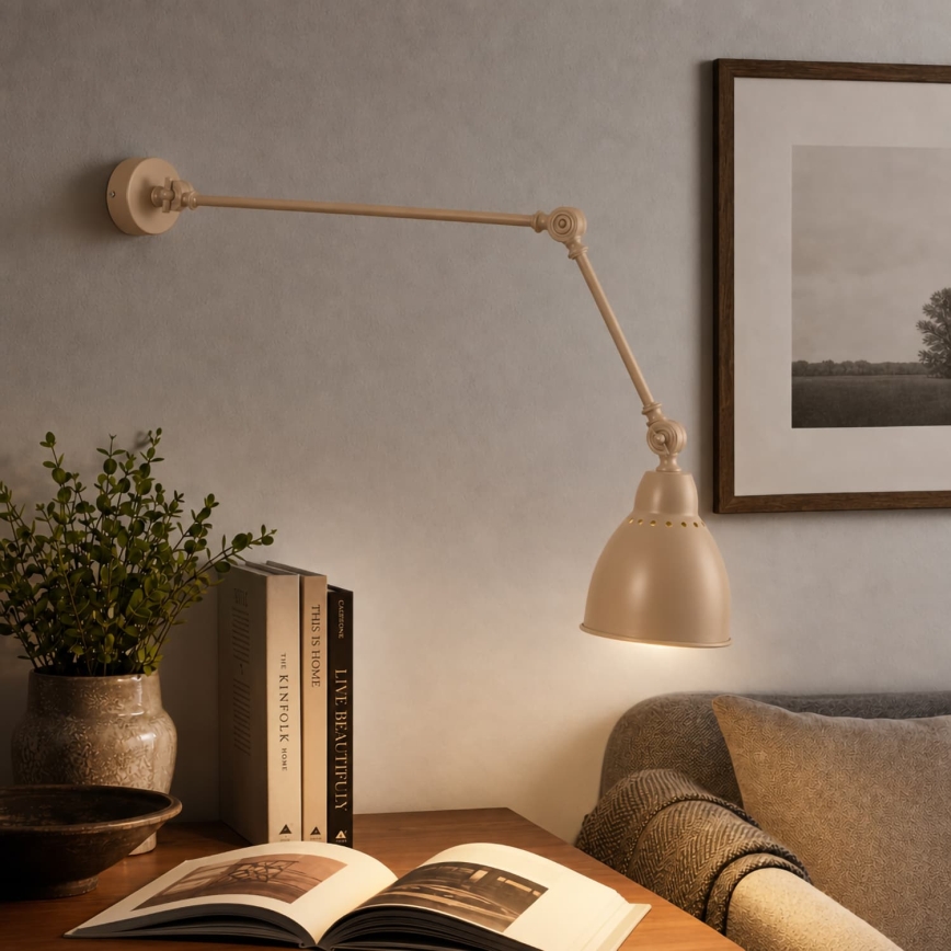 BRILAGI - QUILL Wall Lamp 1xE27/40W/230V 83 cm Beige