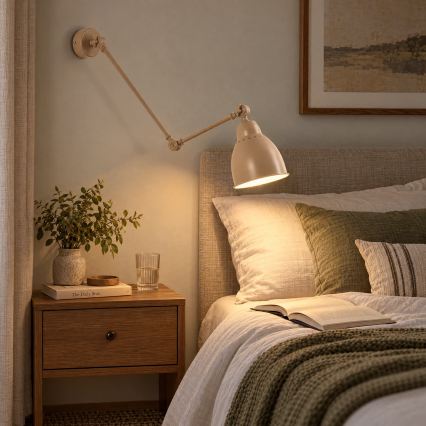 BRILAGI - QUILL Wall Lamp 1xE27/40W/230V 83 cm Beige