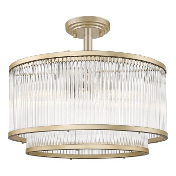 Brilagi - RAMOS Flush-mount Chandelier 5xE14/60W/230V, Gold