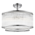 Brilagi - RAMOS Flush-Mount Chandelier 5xE14/60W/230V Polished Chrome