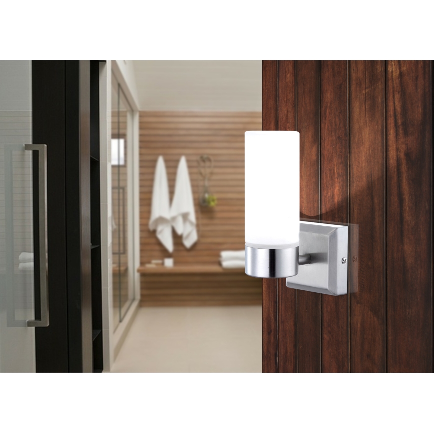 Brilagi - RAY Bathroom Wall Light 1xE14/40W/230V IP44
