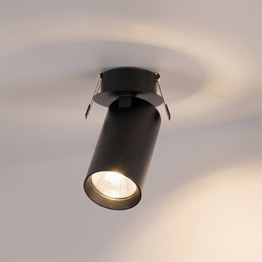 Brilagi - Recessed downlight SELE 1xGU10/30W/230V black