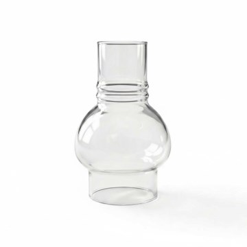 Brilagi - Replacement Glass Chimney for MERLIN Kerosene Lamp