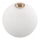 Brilagi - Replacement glass for chandelier, wall light and lamp MISTEL, MILLA d. 8 cm white