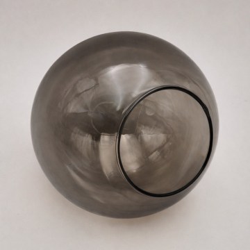 Brilagi - Replacement glass for MALIVA E14 chandelier and lamp, Ø 13 cm, smoked