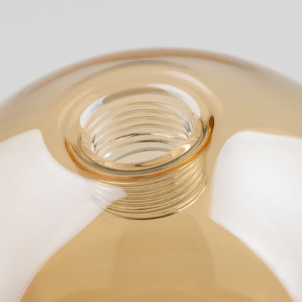 BRILAGI - Replacement glass shade for MISTEL and MILLA chandeliers, wall lights and lamps, Ø 12 cm, gold