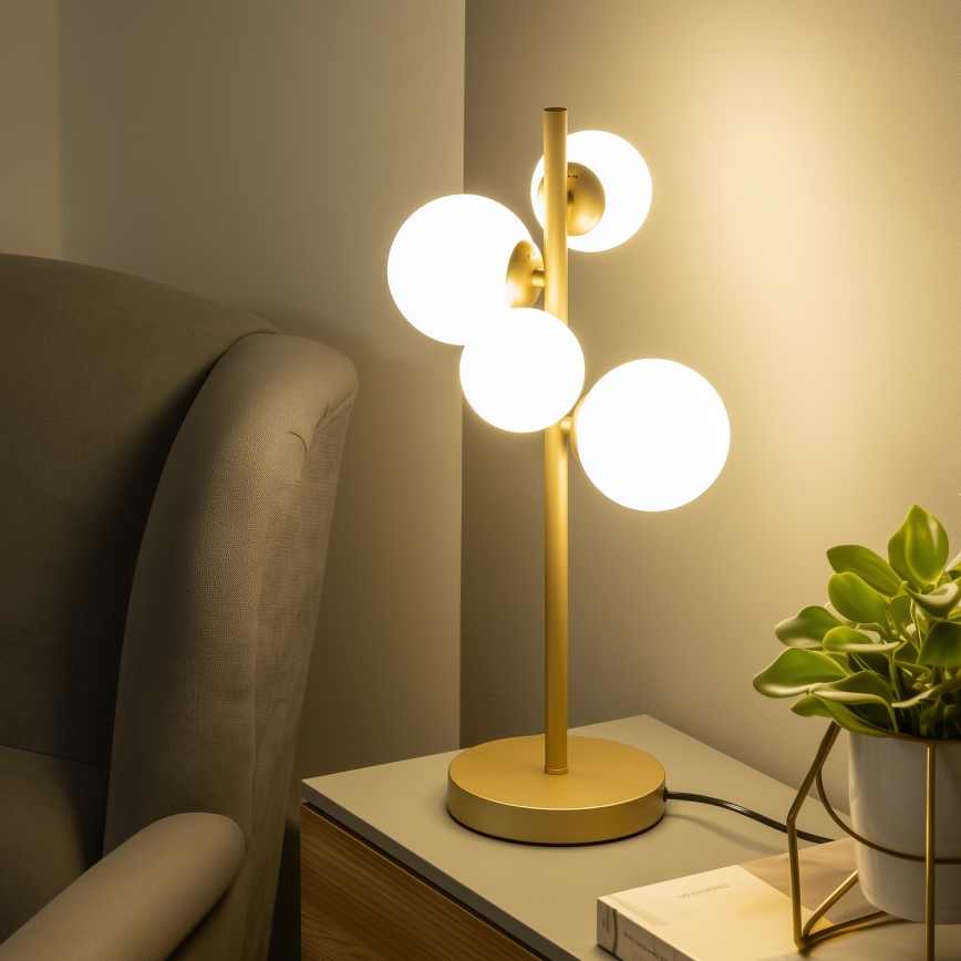 BRILAGI - Replacement glass for MISTEL and MILLA chandeliers, wall lights and lamps, Ø 15 cm, white