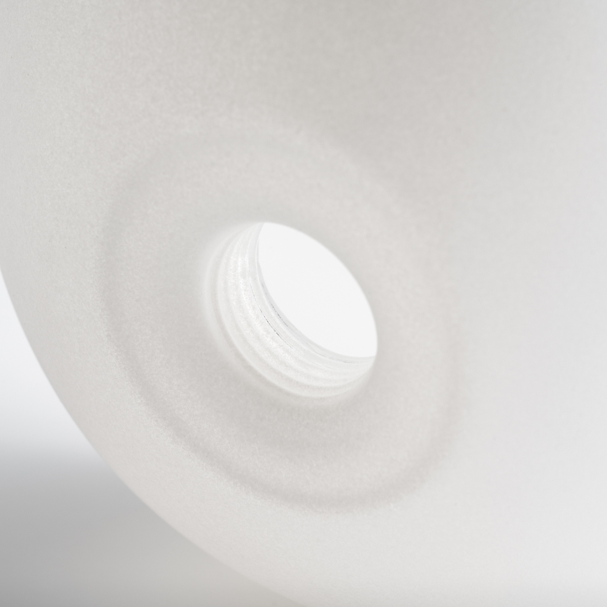 BRILAGI - Replacement glass for chandelier, wall and ceiling fixtures LAVA/VULCANO G9 Ø 15 cm white
