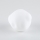 Brilagi - Replacement glass for VULCANO G9 chandelier, wall and ceiling fixture, Ø 15 cm, white
