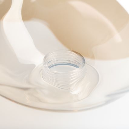 BRILAGI - Replacement glass for LAVA/VULCANO G9 chandelier, wall and ceiling fixture, Ø 15 cm, smoked beige