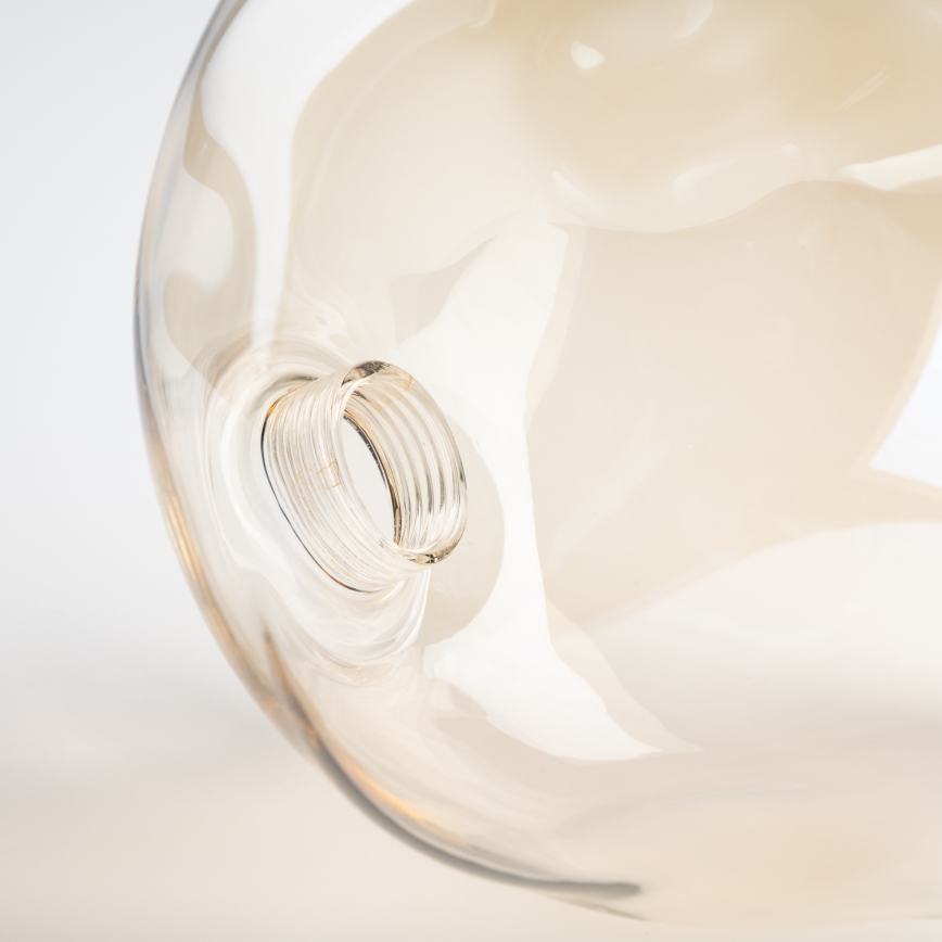 BRILAGI - Replacement glass for LAVA/VULCANO G9 chandelier, wall and ceiling fixture, Ø 15 cm, smoked beige