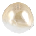Brilagi - Replacement glass for VULCANO G9 chandelier, wall and ceiling light, Ø 15 cm, smoky beige