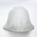 BRILAGI - Replacement glass shade for CLASSIC E14 chandelier and wall sconce, Ø 11 cm, white