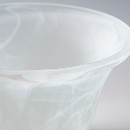 BRILAGI - Replacement glass shade for CLASSIC E14 chandelier and wall sconce, Ø 11 cm, white