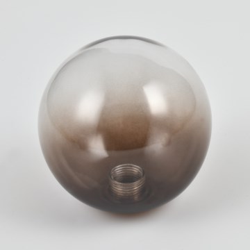 Brilagi - Replacement glass shade for MISTEL and MILLA chandeliers, wall lights and lamps, Ø 12 cm, smoked brown