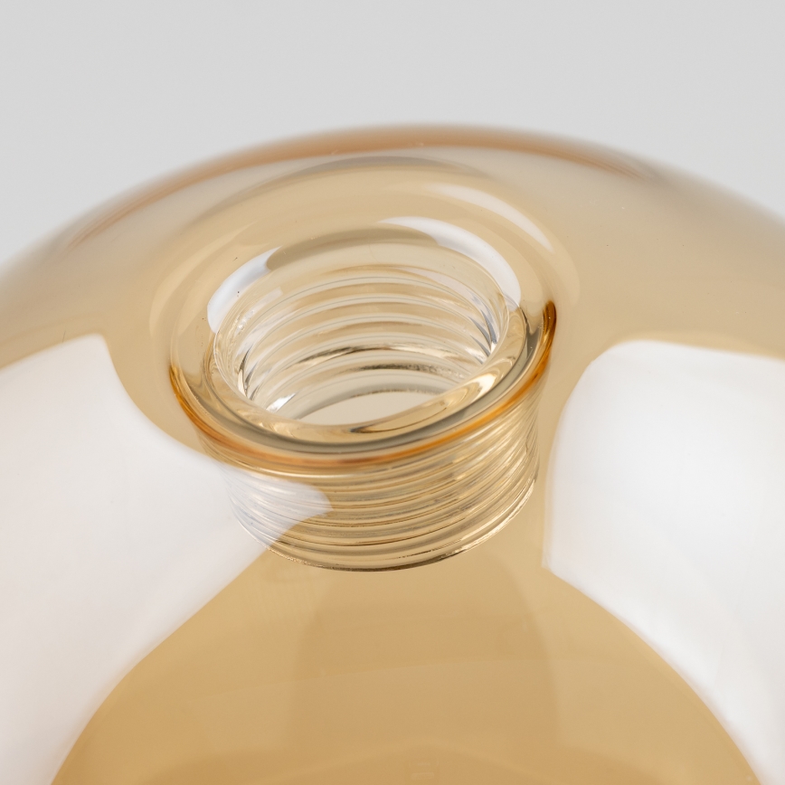 BRILAGI - Premium replacement glass shade for MISTEL and MILLA chandelier, wall light and lamp, Ø 15 cm, gold