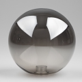 BRILAGI - Replacement glass shade for MISTEL and MILLA chandeliers, wall lights and lamps, Ø 15 cm, smoked