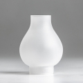 BRILAGI - Replacement glass shade for ROATA, VELA, RUSTIC, QUEEN, TIMONA chandeliers and wall lights, for E14 sockets, white