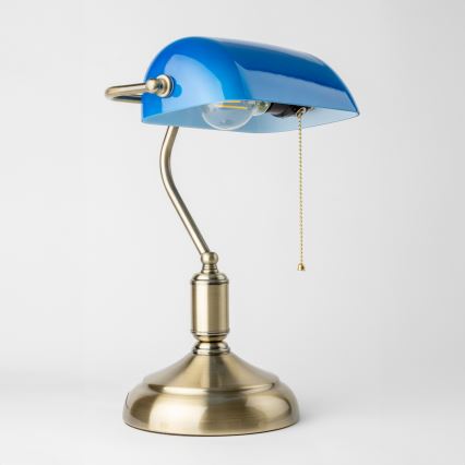 Brilagi - Replacement lampshade for table lamp BANK OFFICE blue