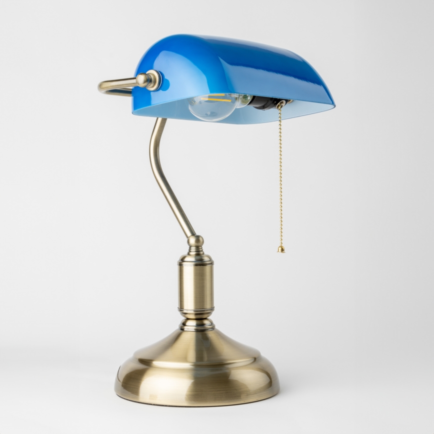 Brilagi - Replacement lampshade for table lamp BANK OFFICE blue