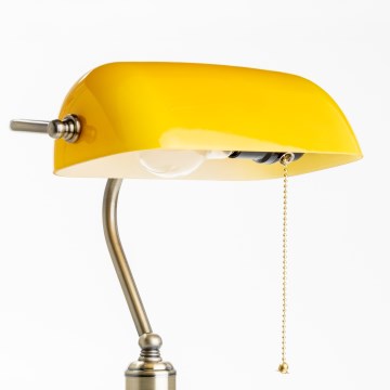 Brilagi - Replacement lampshade for table lamp BANK OFFICE orange