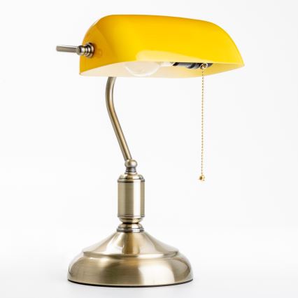Brilagi - Replacement lampshade for table lamp BANK OFFICE orange