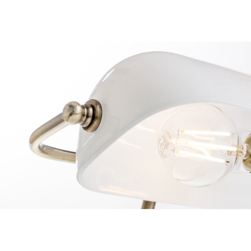 Brilagi - Replacement lampshade for table lamp BANK OFFICE white