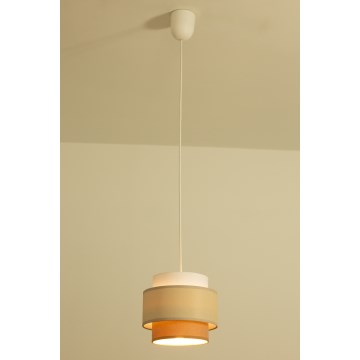 Brilagi - RESNA cable-hung pendant lamp 1xE27/60W/230V Ø 20 cm cream/beige