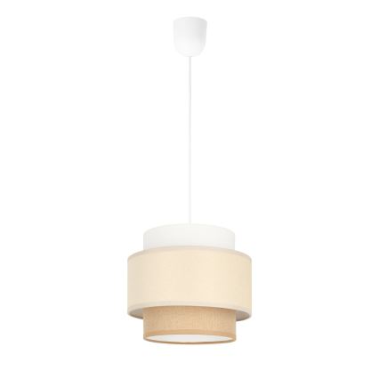Brilagi - RESNA cable-hung pendant lamp 1xE27/60W/230V Ø 20 cm cream/beige