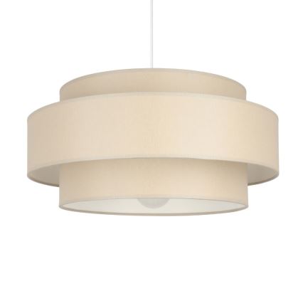 Brilagi - RESNA Cable-Hung Pendant Light 1xE27/60W/230V Ø 40 cm, Beige