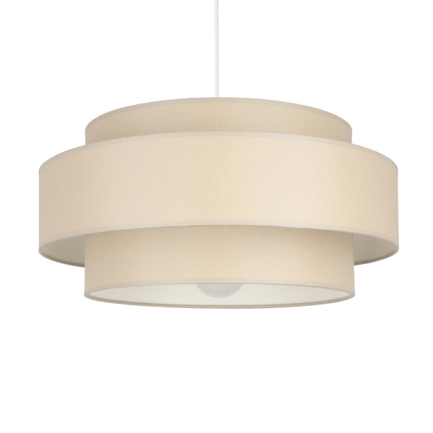 Brilagi - RESNA Cable-Hung Pendant Light 1xE27/60W/230V Ø 40 cm, Beige