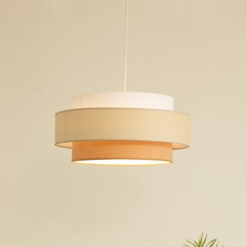 Brilagi - RESNA cable-hung pendant light 1xE27/60W/230V Ø 40 cm cream/beige