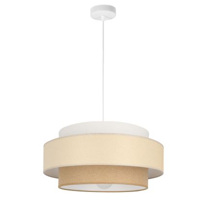 Brilagi - RESNA cable-hung pendant light 1xE27/60W/230V Ø 40 cm cream/beige