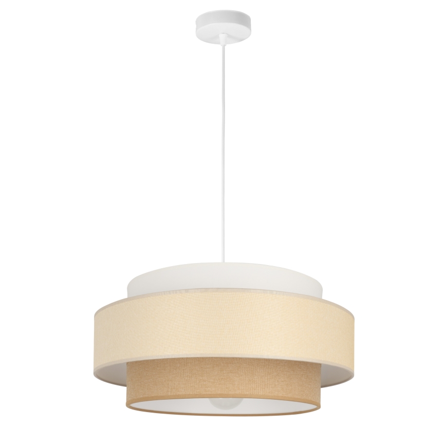 Brilagi - RESNA cable-hung pendant light 1xE27/60W/230V Ø 40 cm cream/beige