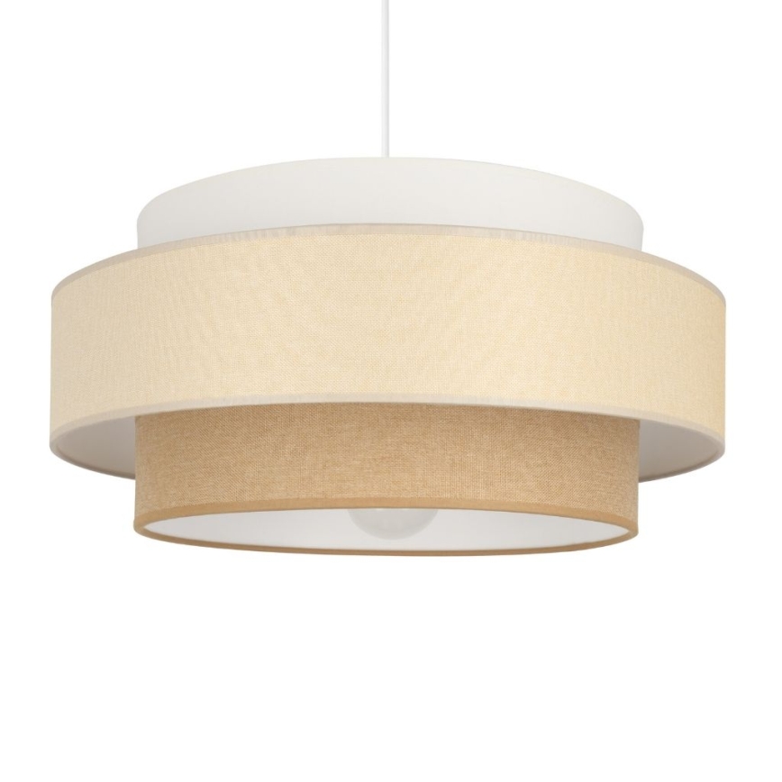Brilagi - RESNA cable-hung pendant light 1xE27/60W/230V Ø 40 cm cream/beige