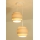 Brilagi - RESNA cable pendant light 2xE27/60W/230V Ø 30 cm beige