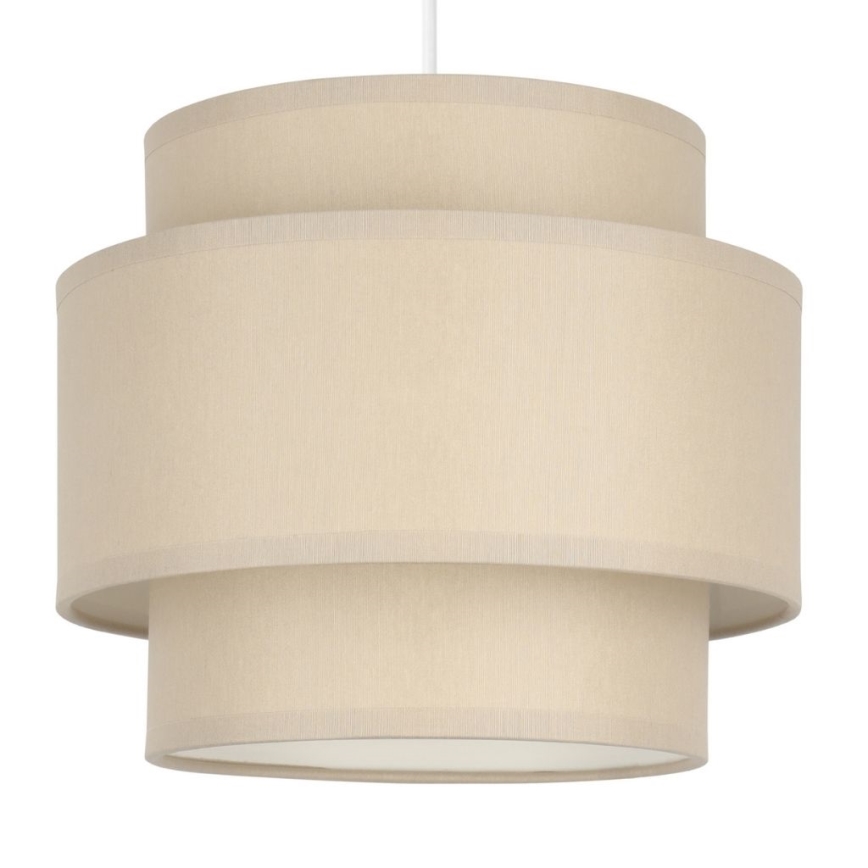 Brilagi - RESNA cable-suspended pendant light 3xE27/60W/230V diam. 45 cm beige