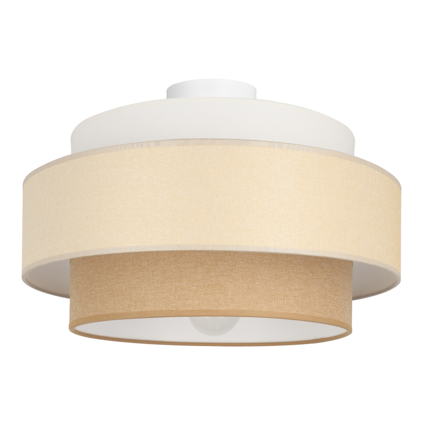 Brilagi - RESNA Ceiling Light 1x E27, 60W, 230V, Ø 40 cm, Cream/Beige
