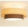 Brilagi - RESNA ceiling light 1xE27/60W/230V Ø 40 cm beige/black