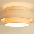 Brilagi - RESNA Ceiling light 1xE27/60W/230V Ø 40 cm beige